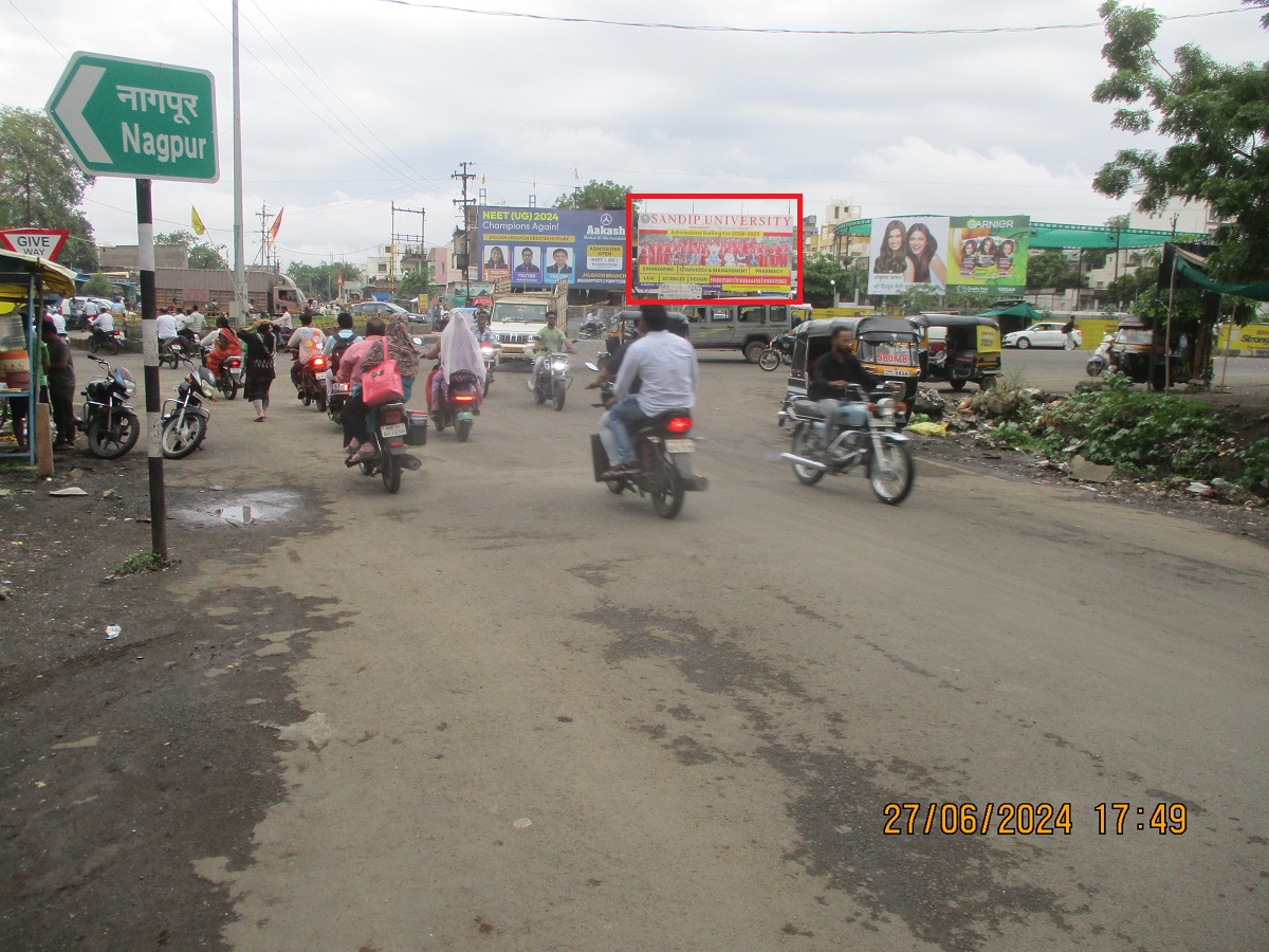 ICHADEVI SQUARE   Jalgaon Hoarding